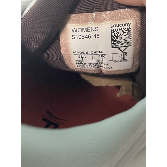 Saucony 8 Blue Women Running Shoe‎ Sneakers CC Form fit Sz 7 - Picture 7 of 8